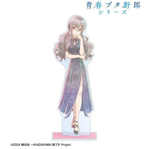 "Seishun Buta Yarou Series" Original Illustration: Rio Futaba - Starry Sky Dress Ver. Ani-Art aqua label Extra-Large Acrylic Stand