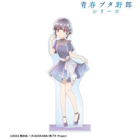 《青春猪头系列》全新绘制 牧之原翔子 星空礼服版 Ani-Art aqua label 特大亚克力立牌【202610再版】