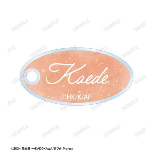 "The Youth Pork Boy Series" Original Illustration: Kaede Azusagawa - Starry Sky Dress Ver. Ani-Art aqua label Double-Wire Acrylic Keychain