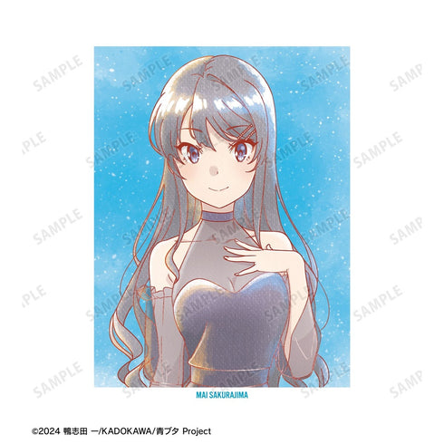 『青春ブタ野郎シリーズ』描き下ろし 桜島麻衣 星空ドレスver. Ani-Art aqua label Teeユニセックス【202610再販】