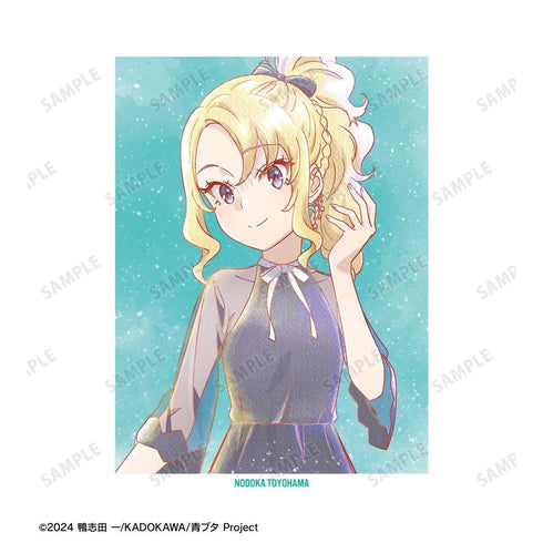"Seishun Buta Yarou Series" Original Illustration: Nodoka Toyohama - Starry Sky Dress Ver. Ani-Art aqua label Unisex T-Shirt