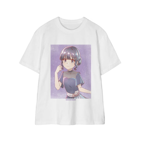『青春ブタ野郎シリーズ』描き下ろし 牧之原翔子 星空ドレスver. Ani-Art aqua label Teeユニセックス【202610再販】