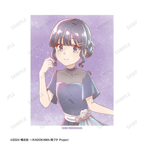 『青春ブタ野郎シリーズ』描き下ろし 牧之原翔子 星空ドレスver. Ani-Art aqua label Teeユニセックス