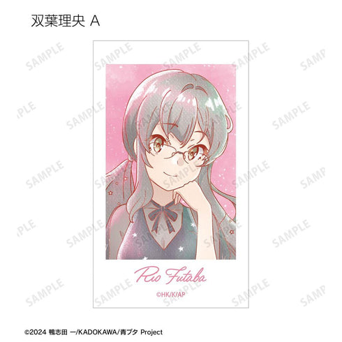 "Seishun Buta Yarou Series" Original Illustration: Starry Sky Dress Ver. Trading Cards - Ani-Art aqua label Ani-Frame (Unit/Box)