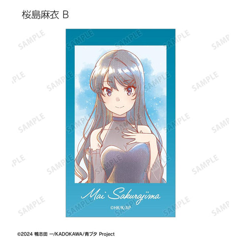 "Seishun Buta Yarou Series" Original Illustration: Starry Sky Dress Ver. Trading Cards - Ani-Art aqua label Ani-Frame (Unit/Box)