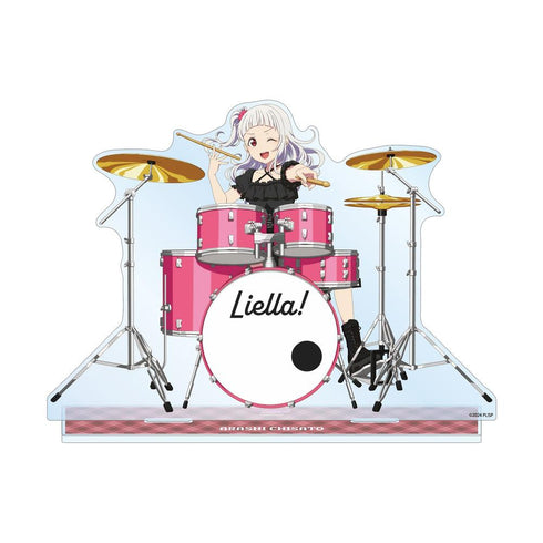 『ラブライブ!スーパースター!!』描き下ろし 嵐 千砂都 バンドver. 特大アクリルスタンド