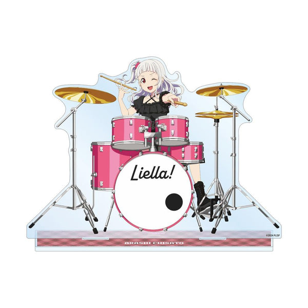 『ラブライブ!スーパースター!!』描き下ろし 嵐 千砂都 バンドver. 特大アクリルスタンド