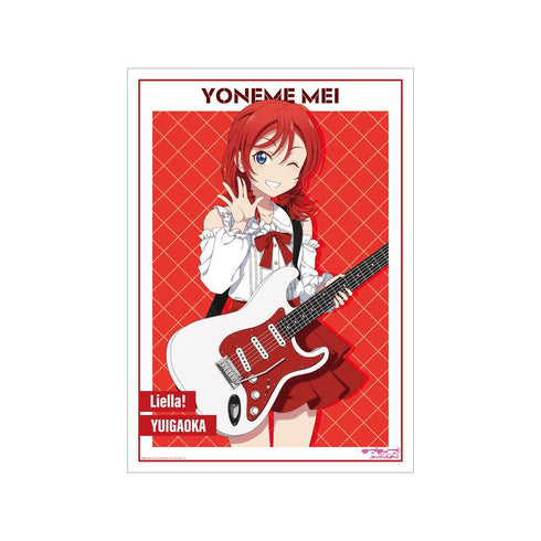 『ラブライブ!スーパースター!!』描き下ろし 米女メイ バンドver. A3マット加工ポスター