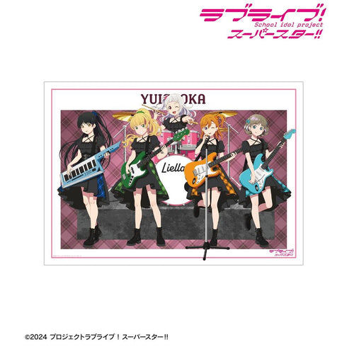 『ラブライブ!スーパースター!!』描き下ろし 1期生 バンドver. A3マット加工ポスター