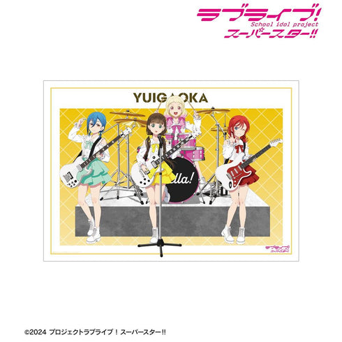 『ラブライブ!スーパースター!!』描き下ろし 2期生 バンドver. A3マット加工ポスター