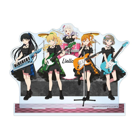 『ラブライブ!スーパースター!!』描き下ろし 1期生集合 バンドver. BIGアクリルスタンド