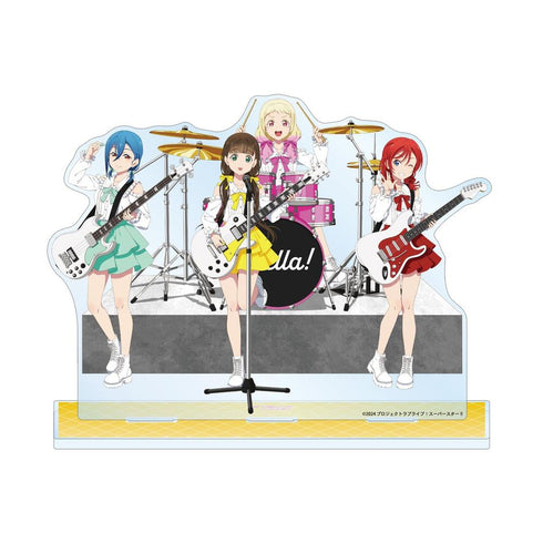 『ラブライブ!スーパースター!!』描き下ろし 2期生集合 バンドver. BIGアクリルスタンド