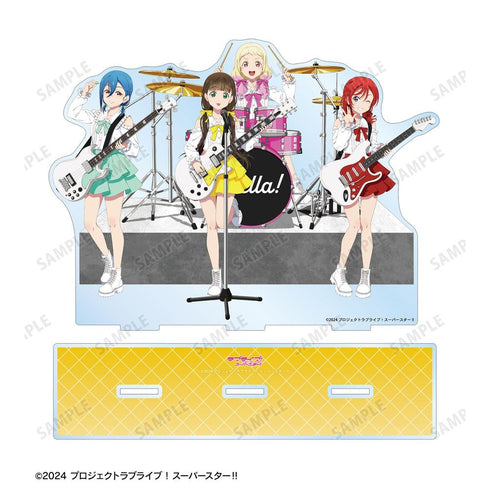 『ラブライブ!スーパースター!!』描き下ろし 2期生集合 バンドver. BIGアクリルスタンド