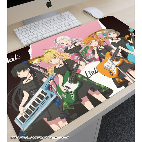 『ラブライブ!スーパースター!!』描き下ろし 1期生 バンドver. マルチデスクマット