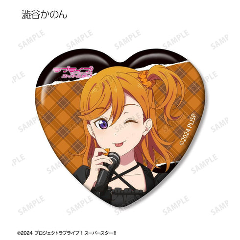 『ラブライブ!スーパースター!!』描き下ろし バンドver. トレーディングハート型缶バッジ(単位/BOX)