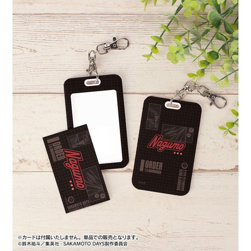 "SAKAMOTO DAYS" Nagumo ar-Unity Motif Name Design Photo Card Holder