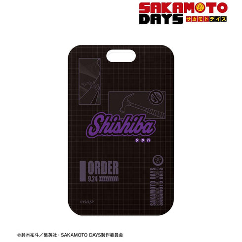"SAKAMOTO DAYS" Kamigami-mawari ar-Unity Motif Name Design Photo Card Holder