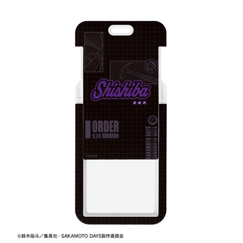 "SAKAMOTO DAYS" Kamigami-mawari ar-Unity Motif Name Design Photo Card Holder