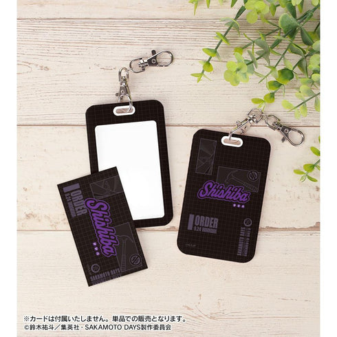 "SAKAMOTO DAYS" Kamigami-mawari ar-Unity Motif Name Design Photo Card Holder
