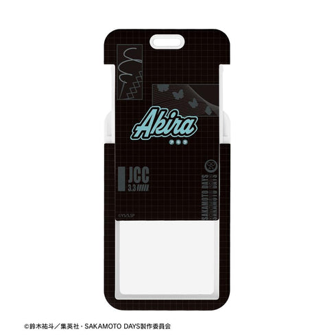 "SAKAMOTO DAYS" Akio Akao ar-Unity Motif Name Design Photo Card Holder