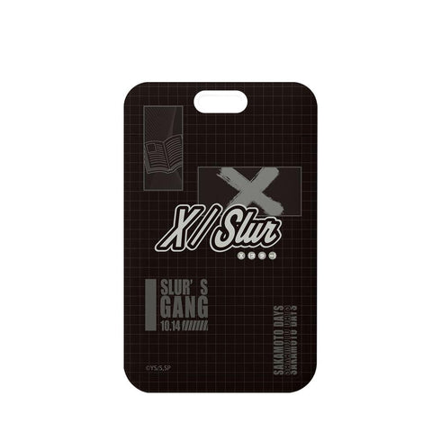 "SAKAMOTO DAYS" X (Slur) ar-Unity Motif Name Design Photo Card Holder