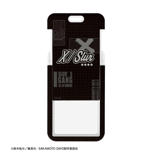 "SAKAMOTO DAYS" X (Slur) ar-Unity Motif Name Design Photo Card Holder