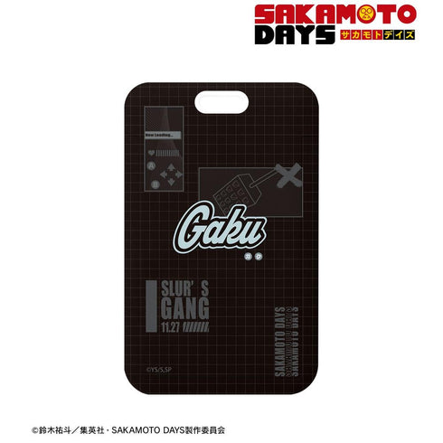 "SAKAMOTO DAYS" Raku ar-Unity Motif Name Design Photo Card Holder