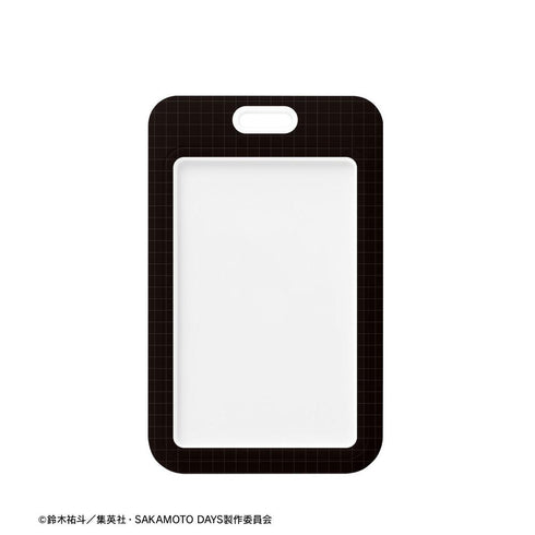 "SAKAMOTO DAYS" Raku ar-Unity Motif Name Design Photo Card Holder