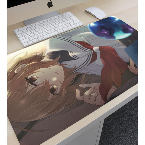 "You Wanted to Eat Me, You Monster" by Hinako Yao: Original Art Multi-Purpose Desk Mat