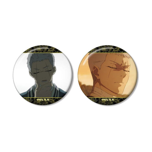 "Jiguroku" Shien Scene Pin Badge 2-Piece Set