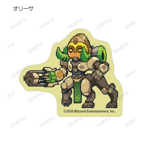 『オーバーウォッチ』トレーディング ピクセルアート ミニダイカットステッカー ver.C(単位/BOX)