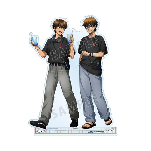 『ダイヤのA actII -Second Season-』描き下ろし 沢村栄純&御幸一也 私服・野球観戦ver. BIGアクリルスタンド