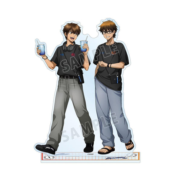 『ダイヤのA actII -Second Season-』描き下ろし 沢村栄純&御幸一也 私服・野球観戦ver. BIGアクリルスタンド