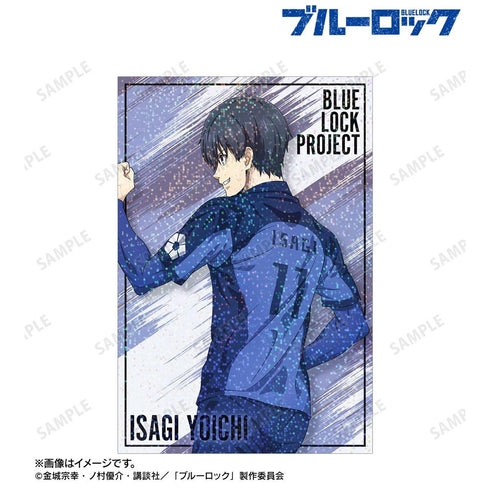 『ブルーロック』描き下ろし 潔 世一 戦う背中×雨ver. ホログラムポストカード