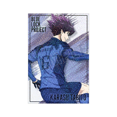 "Blue Lock" Original Illustration: Tabito Karasu – Fighting Back × Rain Ver. Hologram Postcard