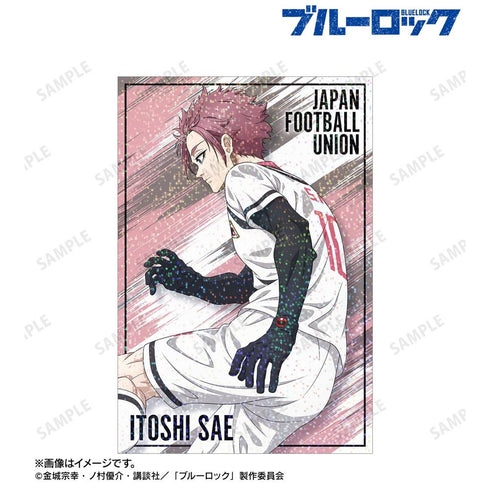 "Blue Lock" Original Illustration: Sae Itoshi – Fighting Back × Rain Ver. Hologram Postcard