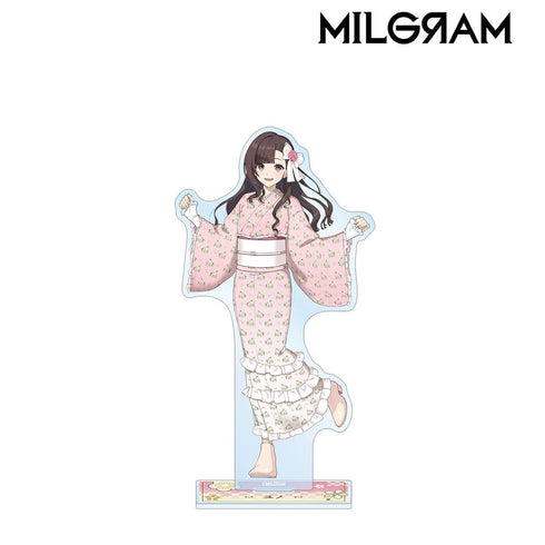 『MILGRAM -ミルグラム-』描き下ろし ユノ レトロ和装ver. BIGアクリルスタンド