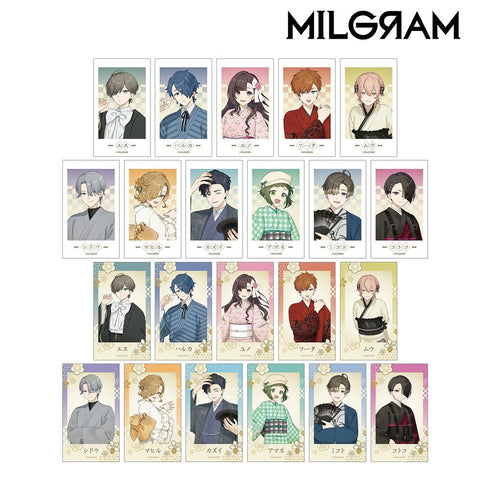 『MILGRAM -ミルグラム-』描き下ろし レトロ和装ver. トレーディングAni-Frame(単位/BOX)