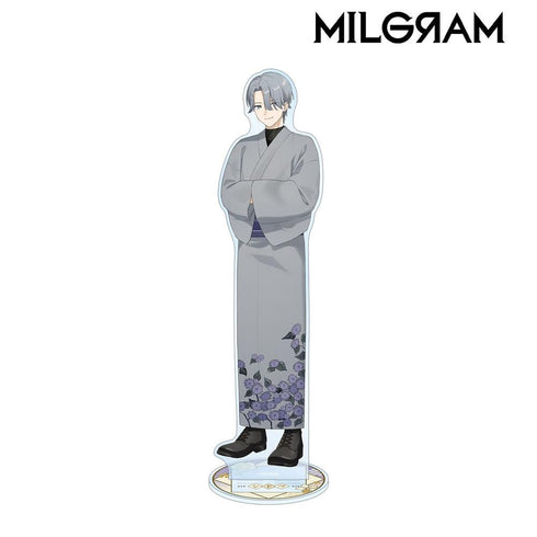 『MILGRAM -ミルグラム-』描き下ろし シドウ レトロ和装ver. 特大アクリルスタンド