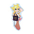 "New PANTY & STOCKING with GARTERBELT" Original Illustration: Panty Model Ver. Acrylic Sticker Ver. A