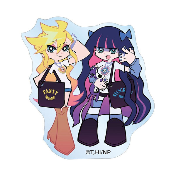 《New PANTY & STOCKING with GARTERBELT》全新繪製 潘蒂與絲襪 模特兒版 壓克力貼紙 ver.A