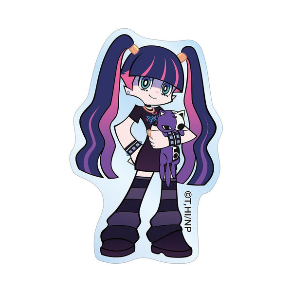 『New PANTY & STOCKING with GARTERBELT』描き下ろし ストッキング モデルver. アクリルステッカー ver.B