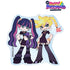 『New PANTY & STOCKING with GARTERBELT』描き下ろし パンティ&ストッキング モデルver. アクリルステッカー ver.B