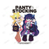 《New PANTY & STOCKING with GARTERBELT》全新繪製 潘蒂與絲襪 模特兒版 BIG剪裁T恤 ver.A 男女通用款