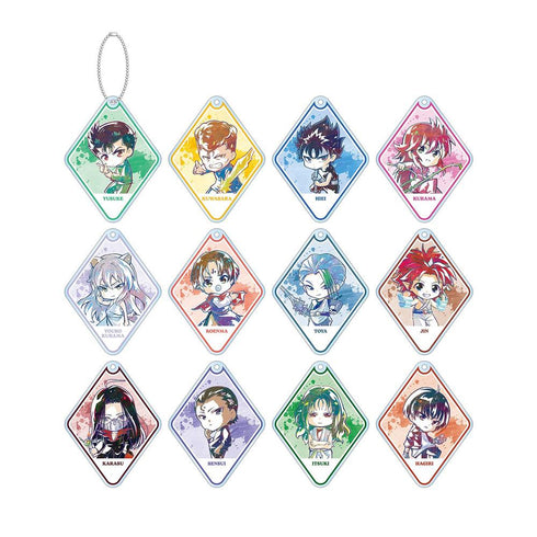 "Yu Yu Hakusho" Trading Chibi Ani-Art Acrylic Keychains Vol. 2 (Sold by the box)
