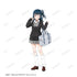 "Love Live! Sunshine!!" Original Illustration: Yoshiko Tsushima in "Gal" School Uniform—Large Acrylic Keychain with Her Name