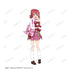 "Love Live! Sunshine!!" Original Illustration: Ruby Kurosawa in "Gal" School Uniform—Large Acrylic Keychain with Her Name
