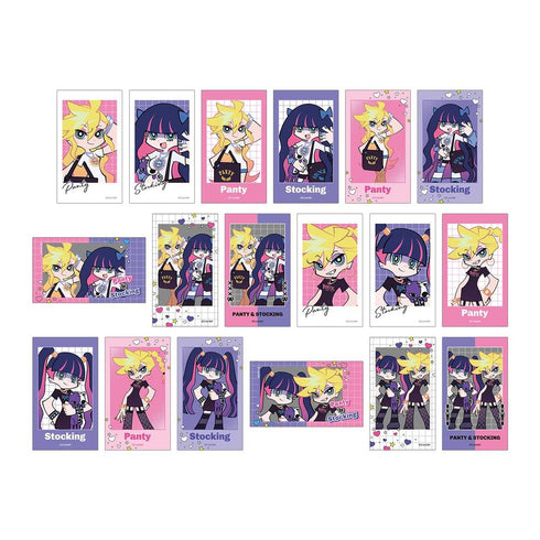 《New PANTY & STOCKING with GARTERBELT》全新繪製 模特兒版 Ani-Frame 收藏卡 (單位/盒)