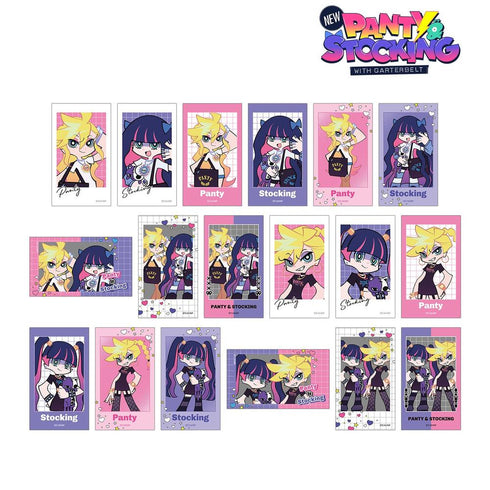 《New PANTY & STOCKING with GARTERBELT》全新繪製 模特兒版 Ani-Frame 收藏卡 (單位/盒)