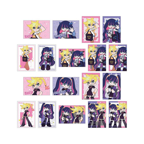 《New PANTY & STOCKING with GARTERBELT》全新绘制 模特版 收藏卡(单位/盒)